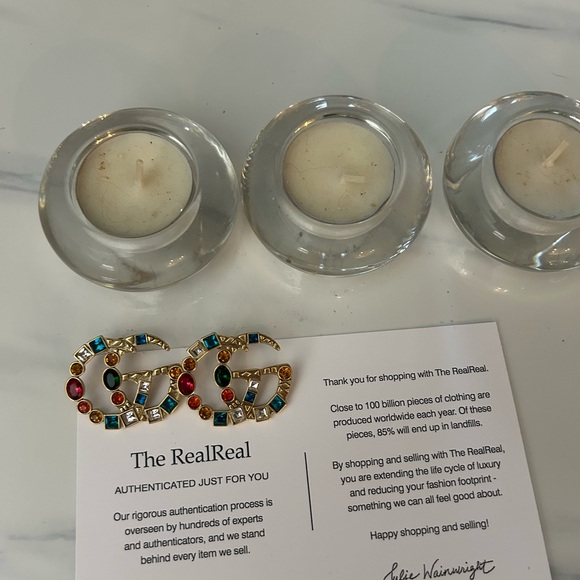 Gucci Multicolor Crystal Earrings - Picture 2 of 3